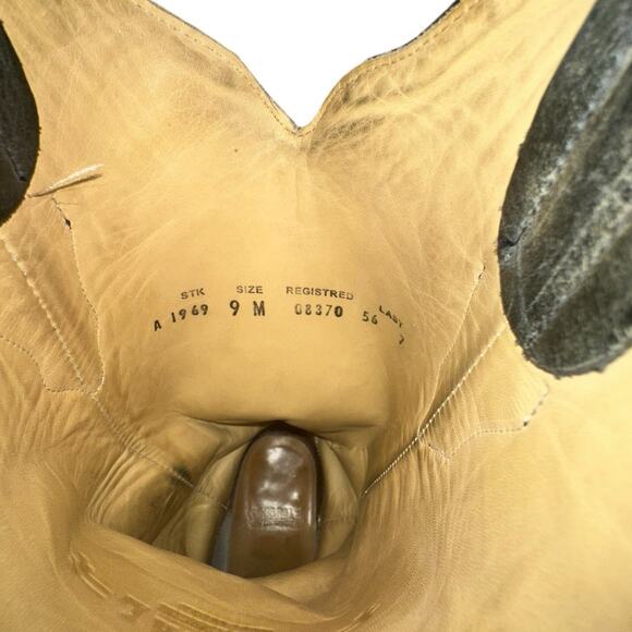 Corral Boots A1969 Women’s 9 M Inlaid Purple Cross & Wings Western Cowboy Y2K - Picture 8 of 10